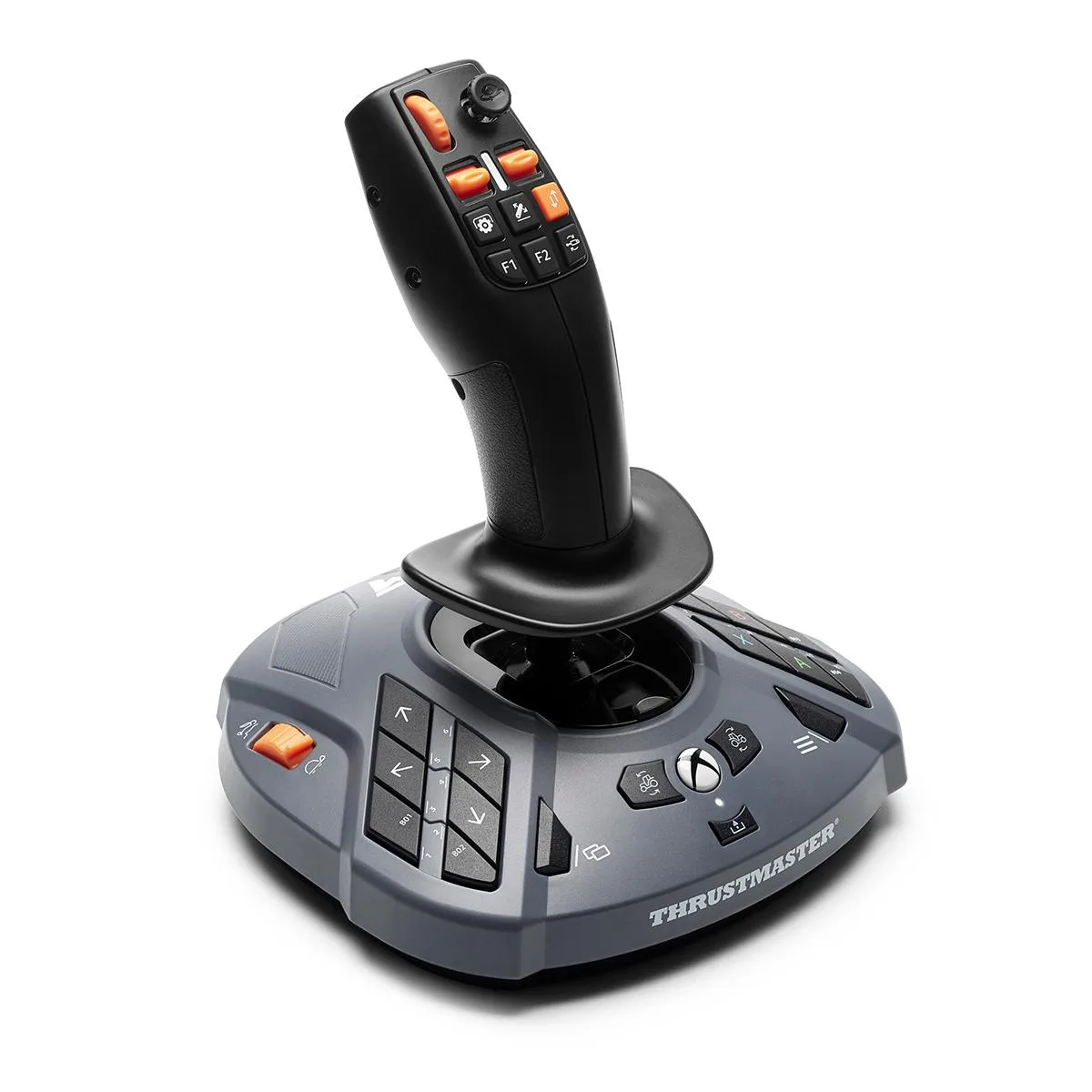 Thrustmaster SimTask FarmStick joystick with 33 buttons and textured grip