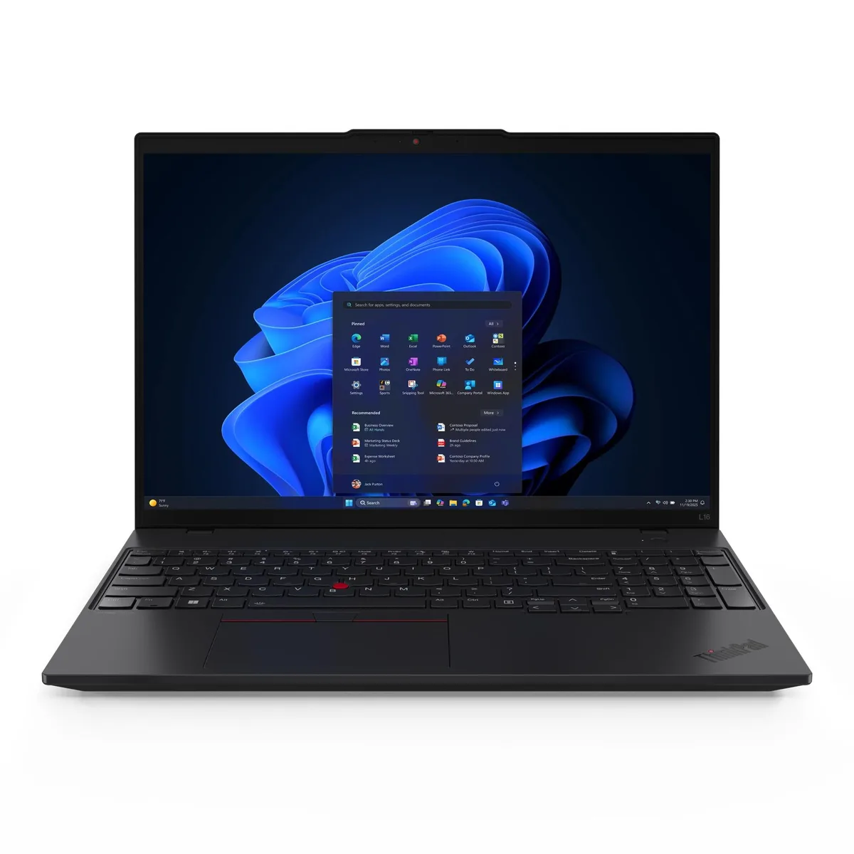 Lenovo Lenovo ThinkPad L16 Gen 2 Intel Core Ultra 7 255U 16 512GB laptop — product photo