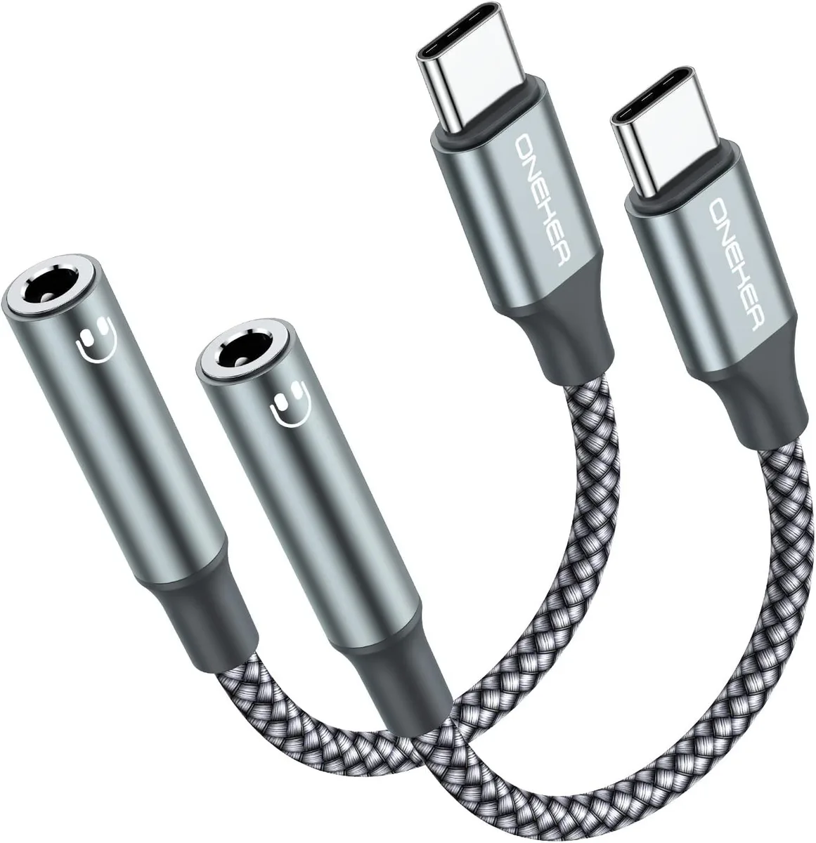 MYDply MYDply USB-C to 3.5mm Adapter 2-Pack — product photo