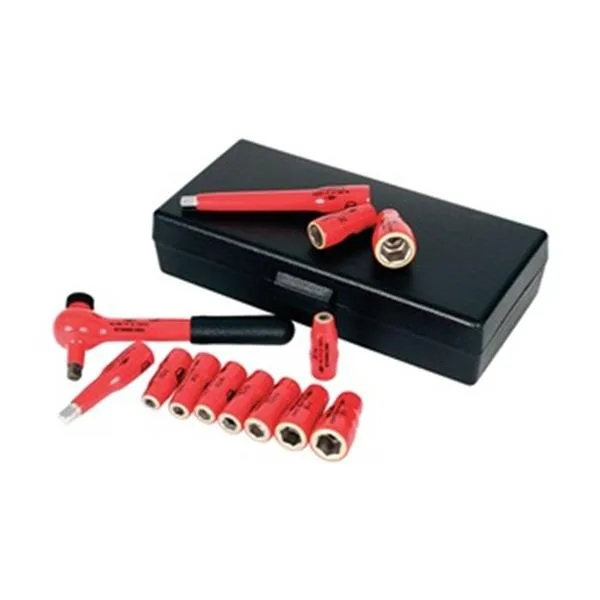 WIHA WIHA 31391 13-piece metric insulated 1/4" drive socket set — product photo