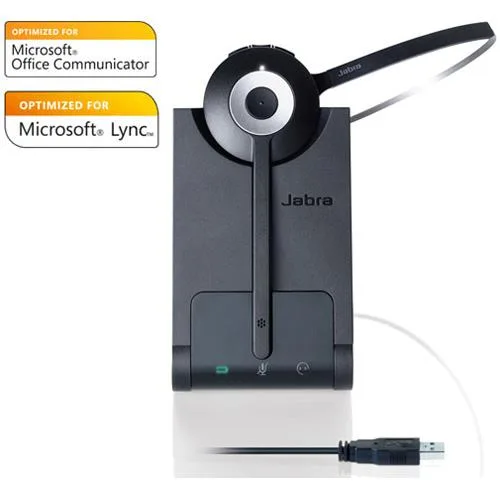 Jabra Enterprise Products Jabra Enterprise Products PRO 930 MS Mono Wireless Headset DECT 6.0 325 ft Range — product photo