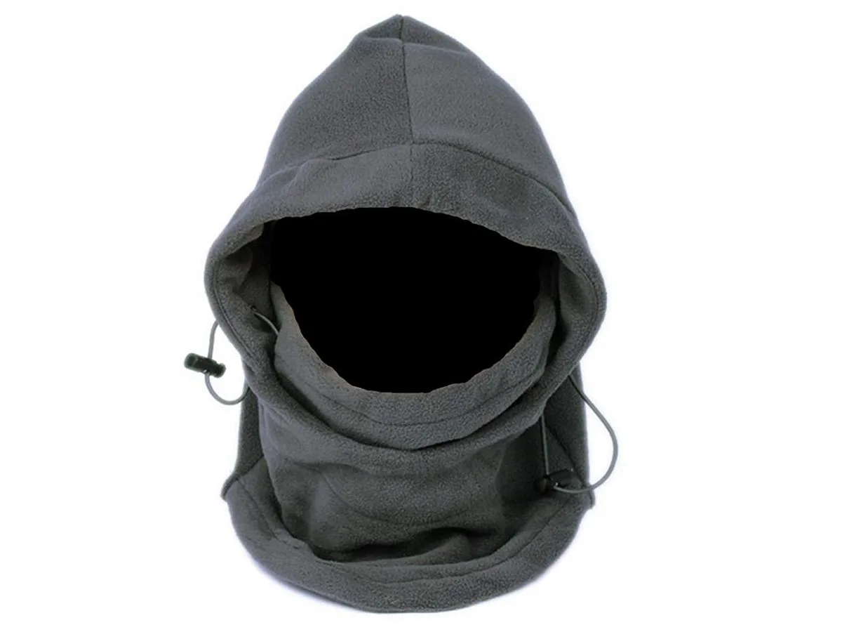 Hot Headz of America Hot Headz of America W-PEX-200-G 300 GM Fleece Hood Grey — product photo