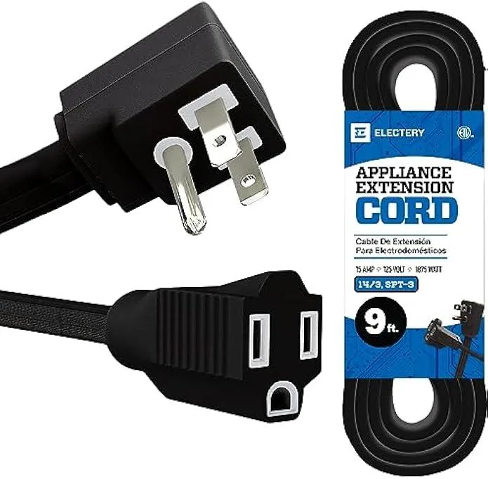 TAURKENAM TAURKENAM 14 AWG 15 A 125 V 1875 W extension cord 9 ft — product photo