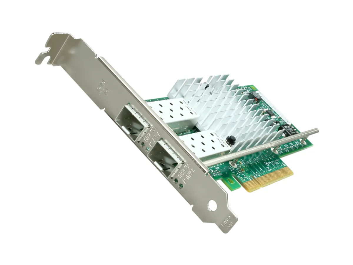 Intel Intel E10G42BTDA X520-DA2 10Gbps 2 SFP+ PCIe 2.0 x8 network card — product photo