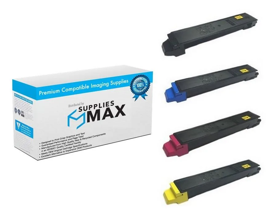 SuppliesMax SuppliesMax Copystar TK-899MP Toner Cartridge Combo Pack (BK/C/M/Y) — product photo