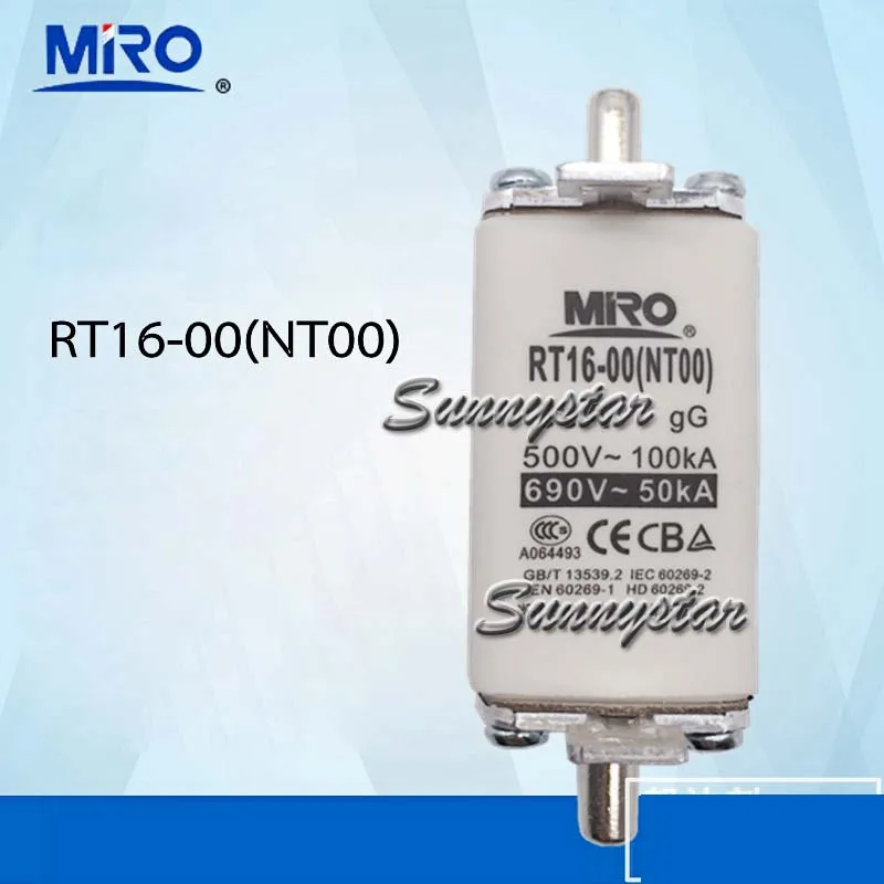 OEM Industries OEM Industries RT16-00 NT00 63A 500/690V 100/50kA ceramic fuse — product photo