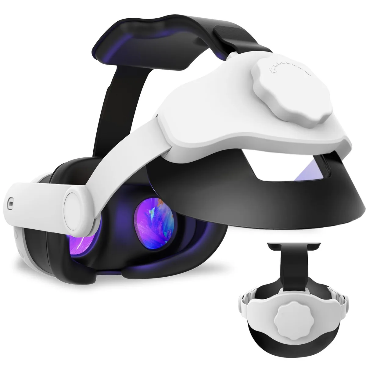 ALPHA DIGITAL INC ALPHA DIGITAL INC Head Strap for Oculus Quest 3, 52° Hinge, 10000 Bend Rating, vr accessory — product photo
