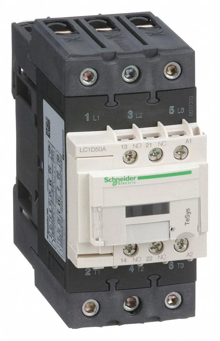Schneider Electric Schneider Electric LC1D50AG7 3-Pole 120V AC 50A Contactor — product photo