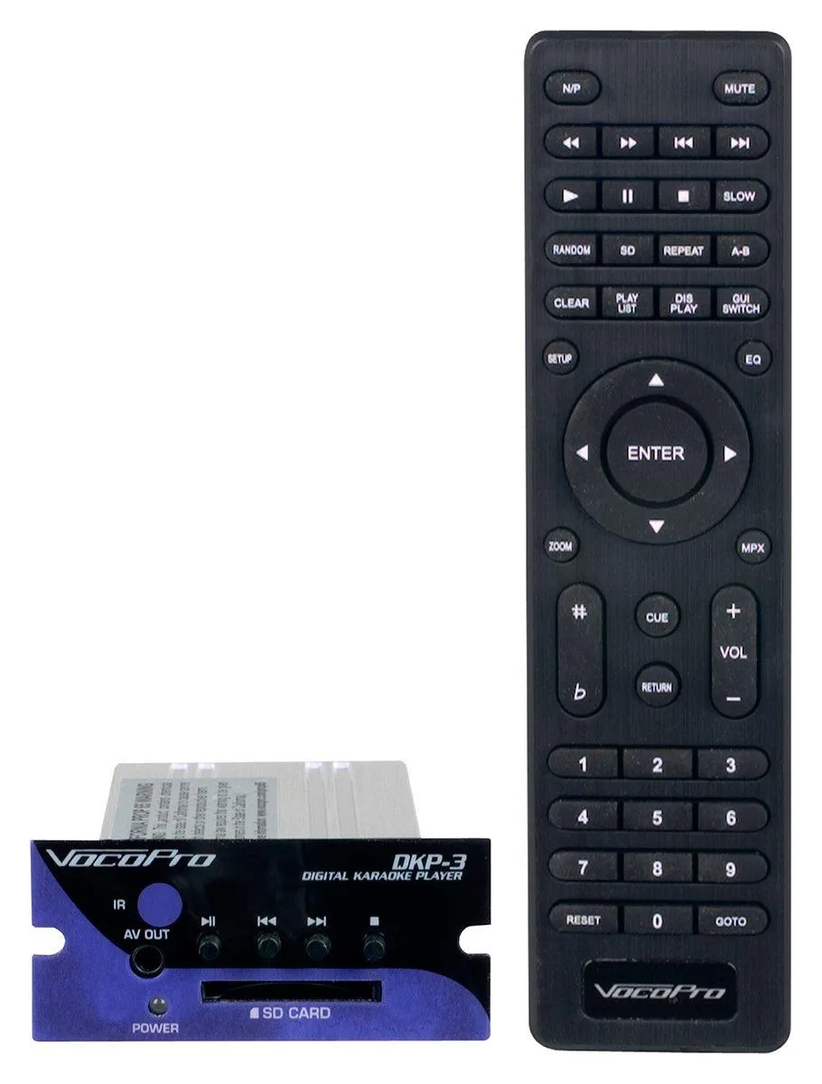 VocoPro VocoPro DKP3 Compact Digital SD Card Karaoke Player — product photo