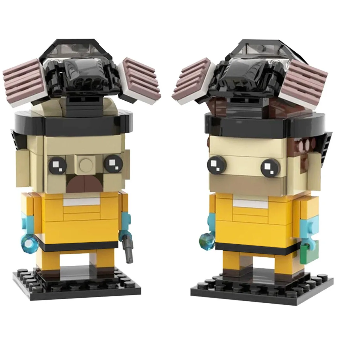 ZITIANYOUBUILD ZITIANYOUBUILD MOC-22534 Walter White &amp; Jesse Pinkman Brickheadz Kit — product photo