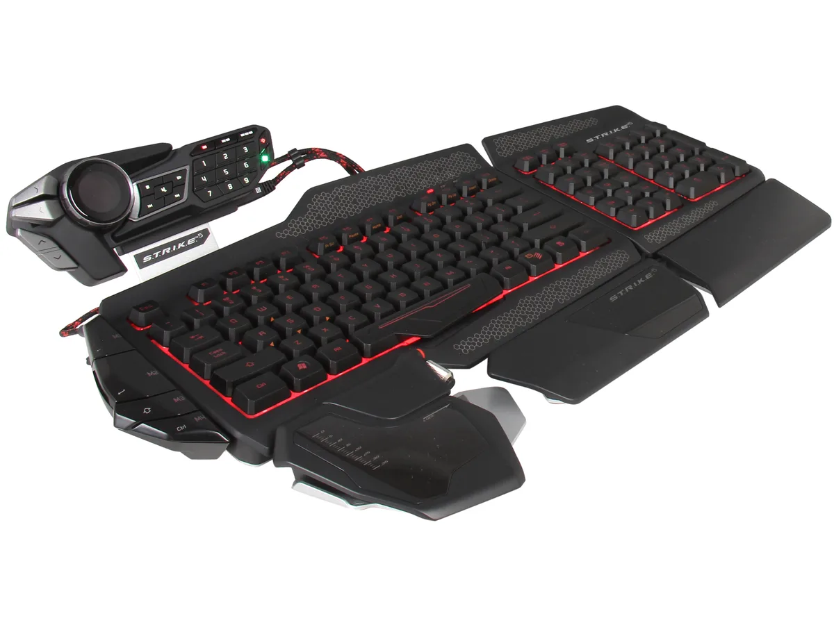 MAD CATZ MAD CATZ S.T.R.I.K.E.5 MCB43108N002/02/1 gaming keyboard — product photo