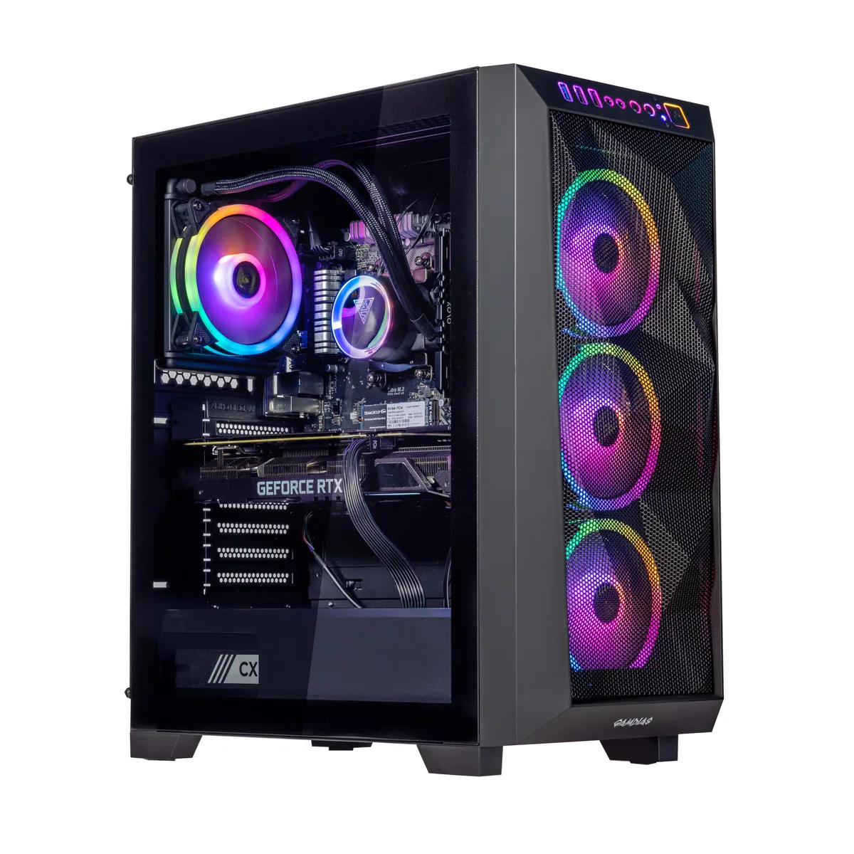 Velztorm Velztorm Pilum Gaming PC Ryzen 7 3700X 32GB 2TB SSD 1TB HDD GTX 1660 Super — product photo