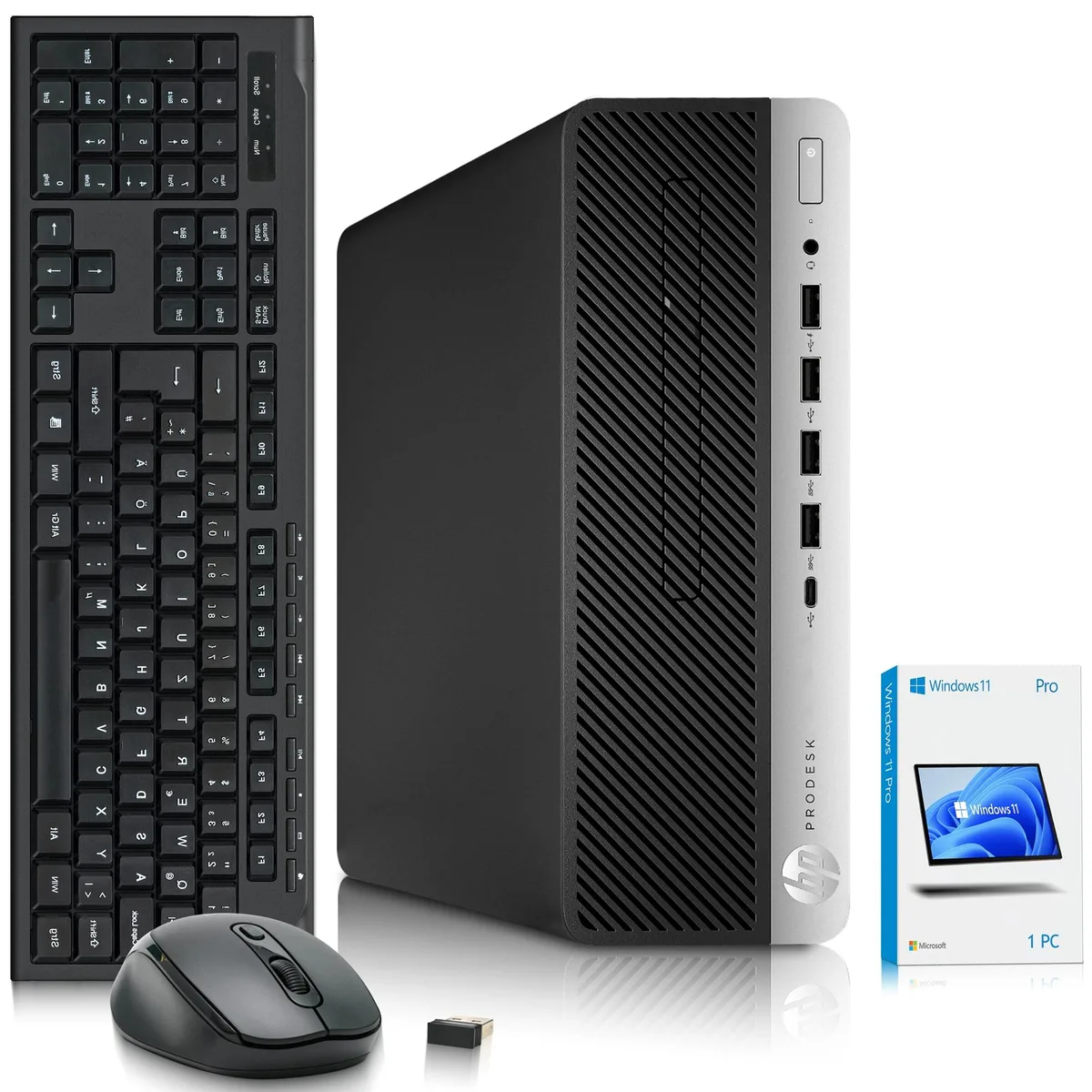HP HP ProDesk 600 G4 SFF i5-8500 16GB 1TB desktop PC — product photo