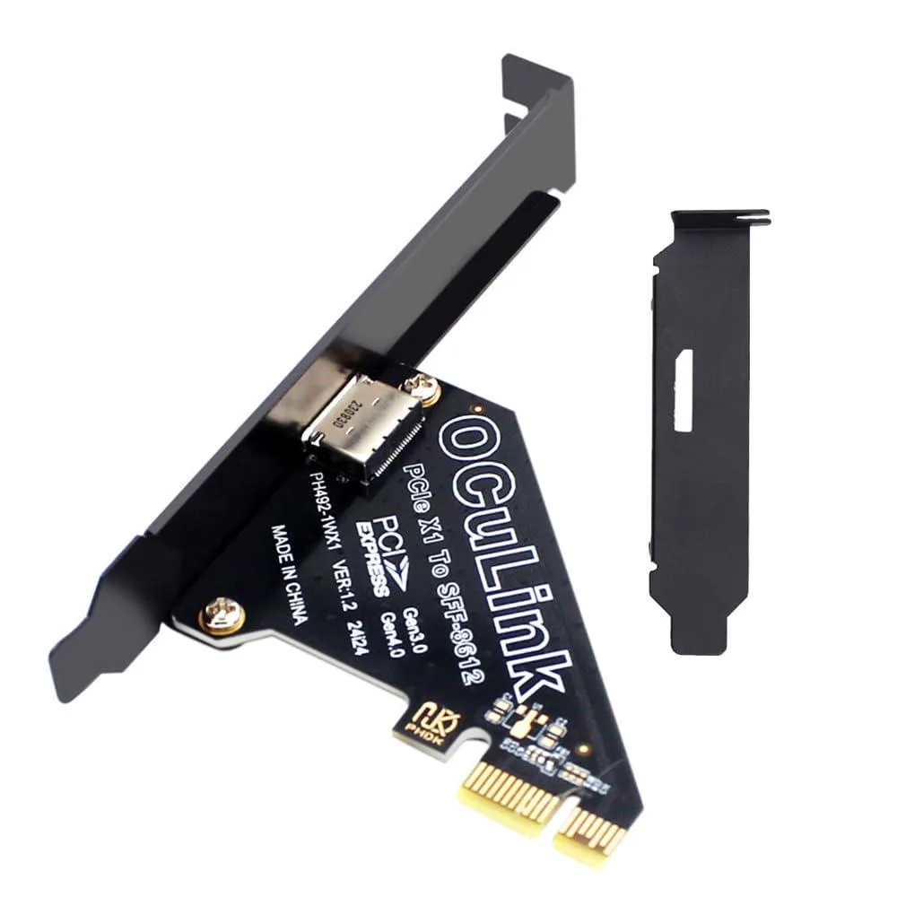 LORDWORLD LORDWORLD PCIe 4.0 x1 to OCuLink SFF-8612 Host Card — product photo