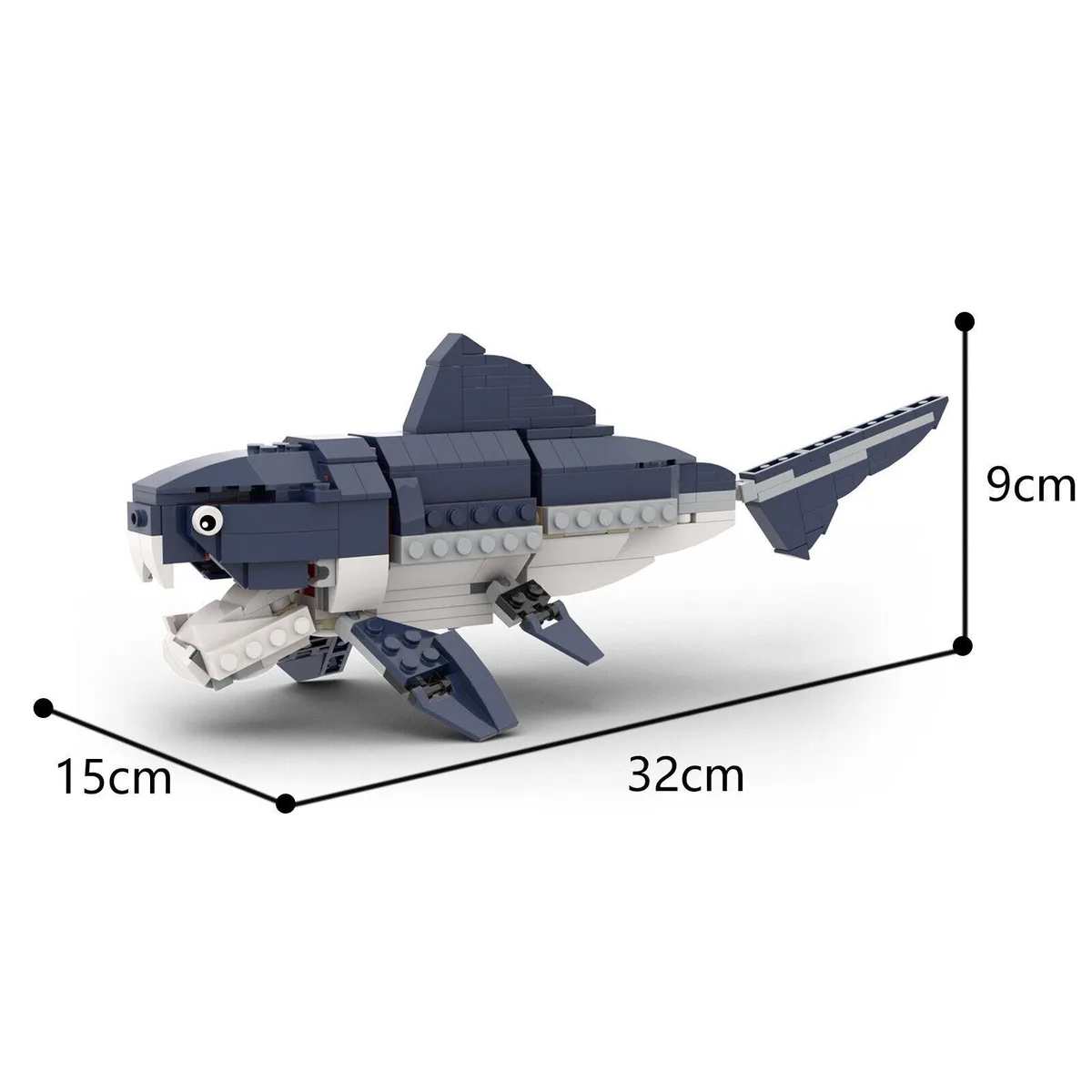 ZITIANYOUBUILD ZITIANYOUBUILD C6110 2-in-1 Prehistoric Deep Sea Creature Set 483 Parts — product photo
