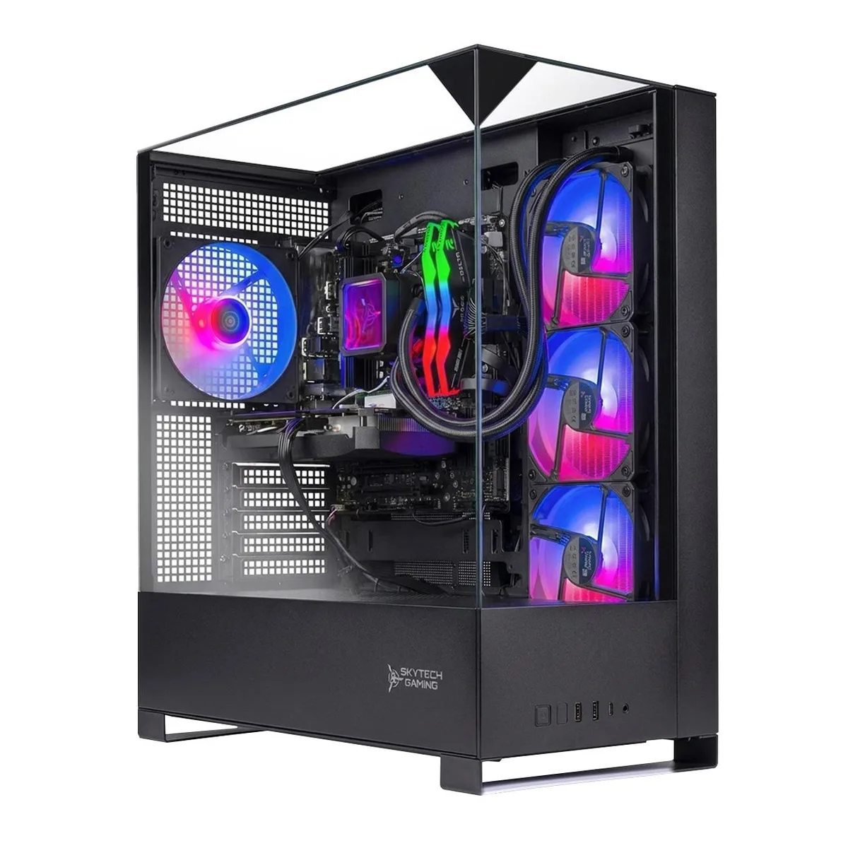 Skytech Skytech Shadow 5 Ryzen 9 9900X RTX 5070 32GB DDR5 1TB NVMe gaming PC — product photo