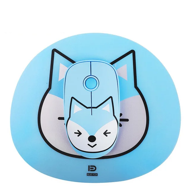 XKDUN Electronics Co., Ltd. XKDUN Electronics Co., Ltd. 2.4G Wireless Mouse Pad Set Blue 1600 DPI — product photo