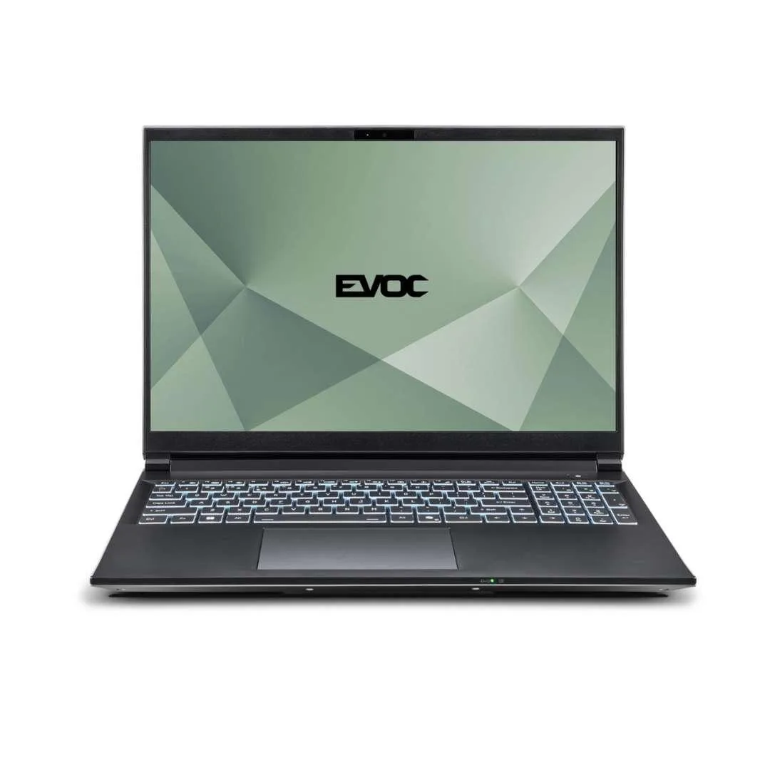 Evoc Evoc V5604A 16" QHD+ 300Hz Ryzen AI 7 450 RTX 5060 96GB 16TB gaming laptop — product photo