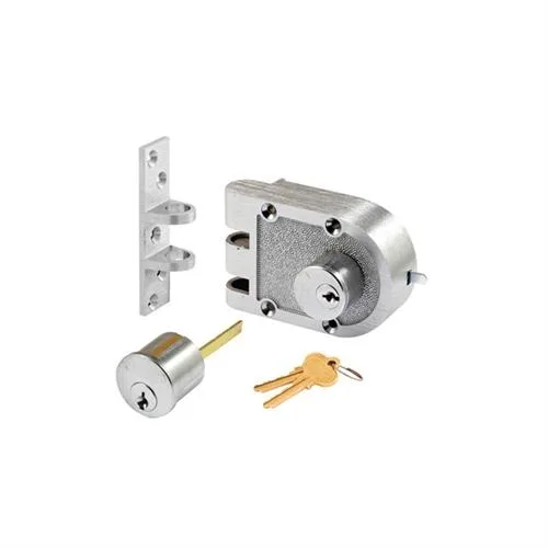 Prime-Line Prime-Line 687DCP Door Lock Double Cylinder Brushed Chrome — product photo