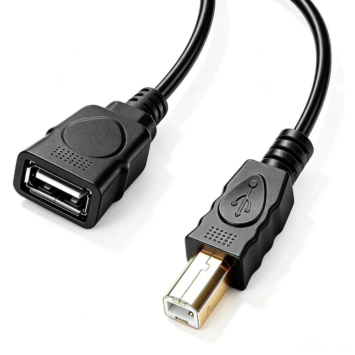  Herfair USB 2.0 A Female to B Male Cable 1m 3.3ft — product photo