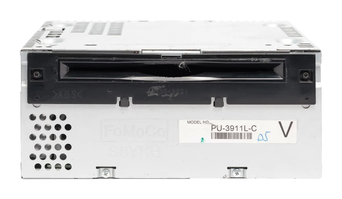 1 Factory Radio 1 Factory Radio EB5T-19C107-FB receiver 2014 Ford Explorer AM FM Single Disc CD MP3 — product photo
