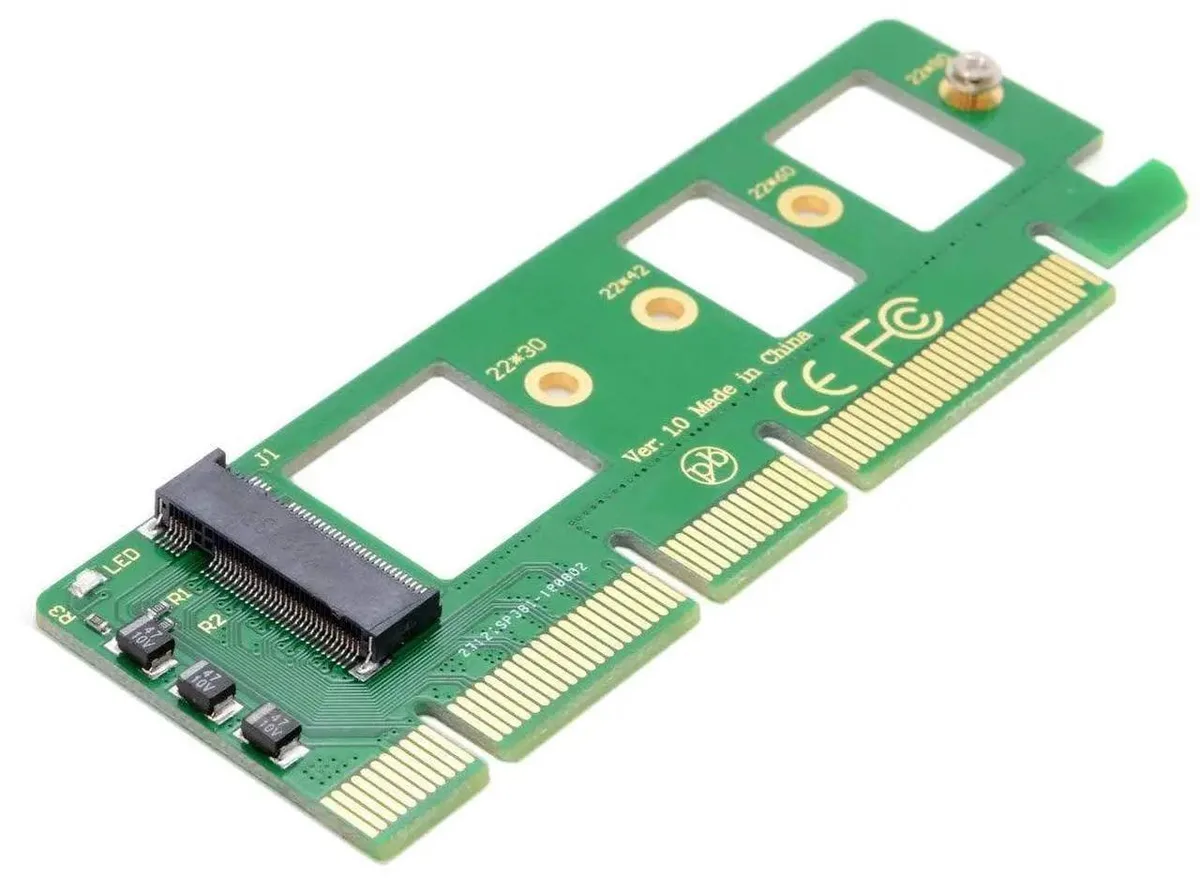 Vszerda Vszerda M.2 NVME to PCIe 3.0 X16 Adapter hard drive adapter — product photo