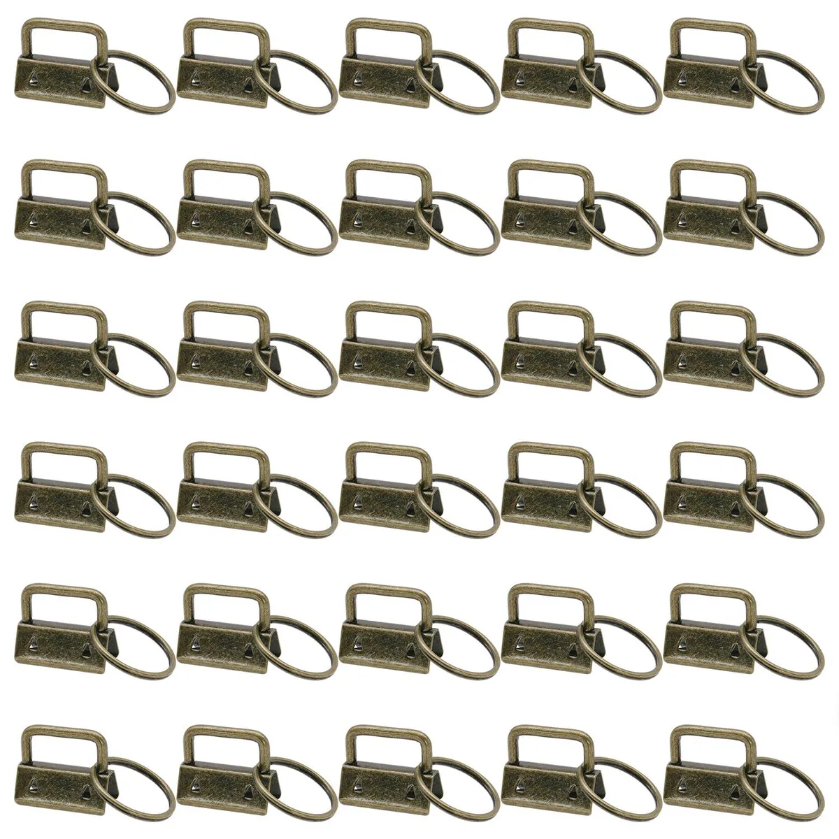  Winfox 4WJWinfox2312US 30PCS 1 Inch Bronze Key Fob Hardware Kit — product photo