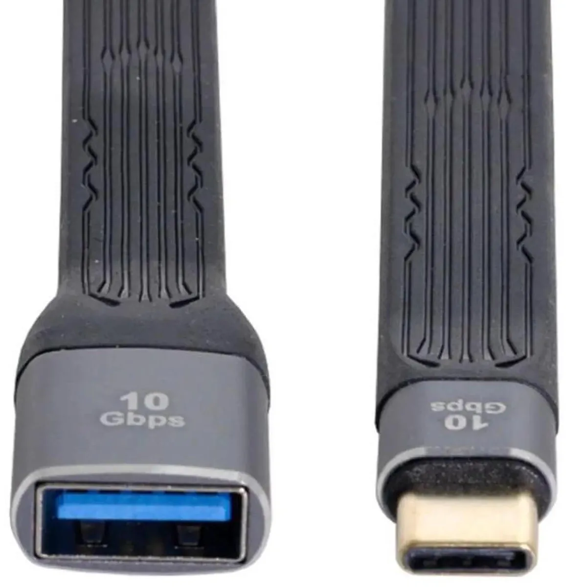 SMUGDESK SMUGDESK USB 3.0 Type-A Female to USB 3.1 Type-C Male OTG Flat Slim FPC Cable — product photo