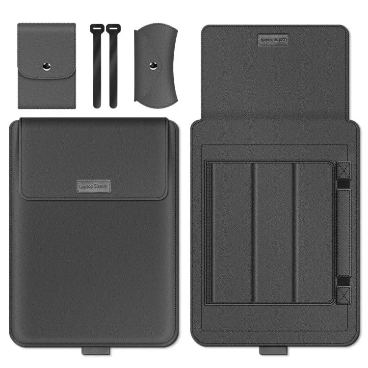 allentian allentian 4-in-1 Laptop Sleeve 13-14 inch Gray — product photo