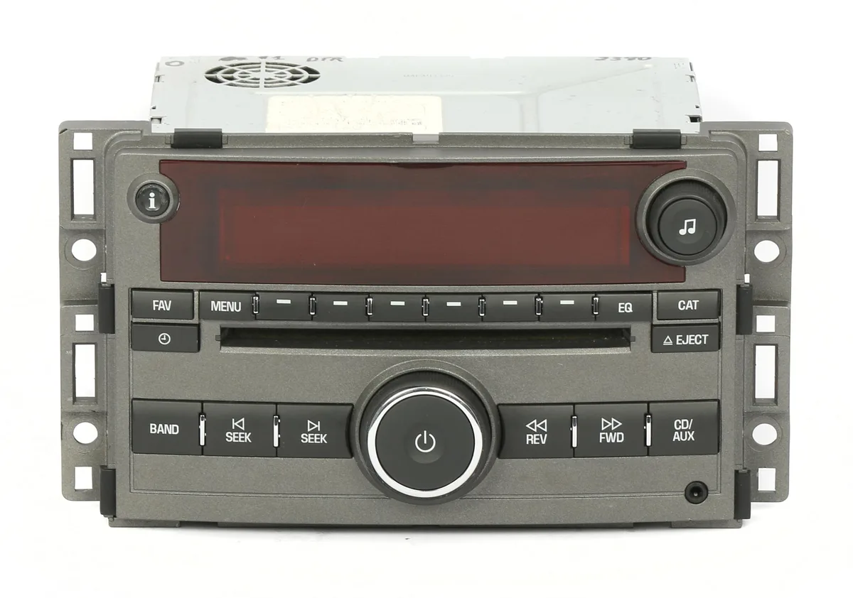 1 Factory Radio 1 Factory Radio 15948188 AM FM CD Receiver with Aux Bluetooth 2007-2008 Saturn Aura — product photo