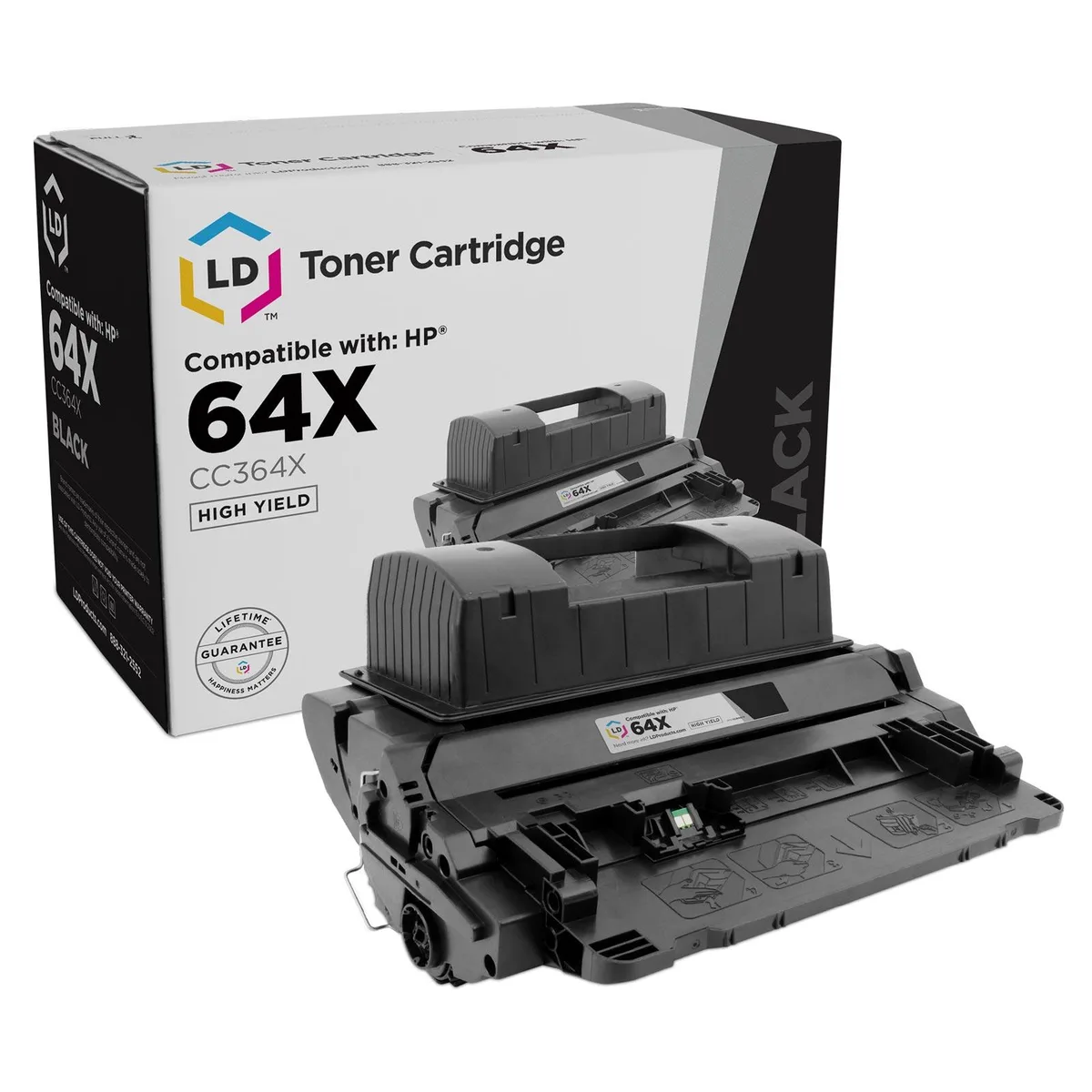 LD Products LD Products 64X High Yield Toner Cartridge Black CC364X 24000 pages — product photo