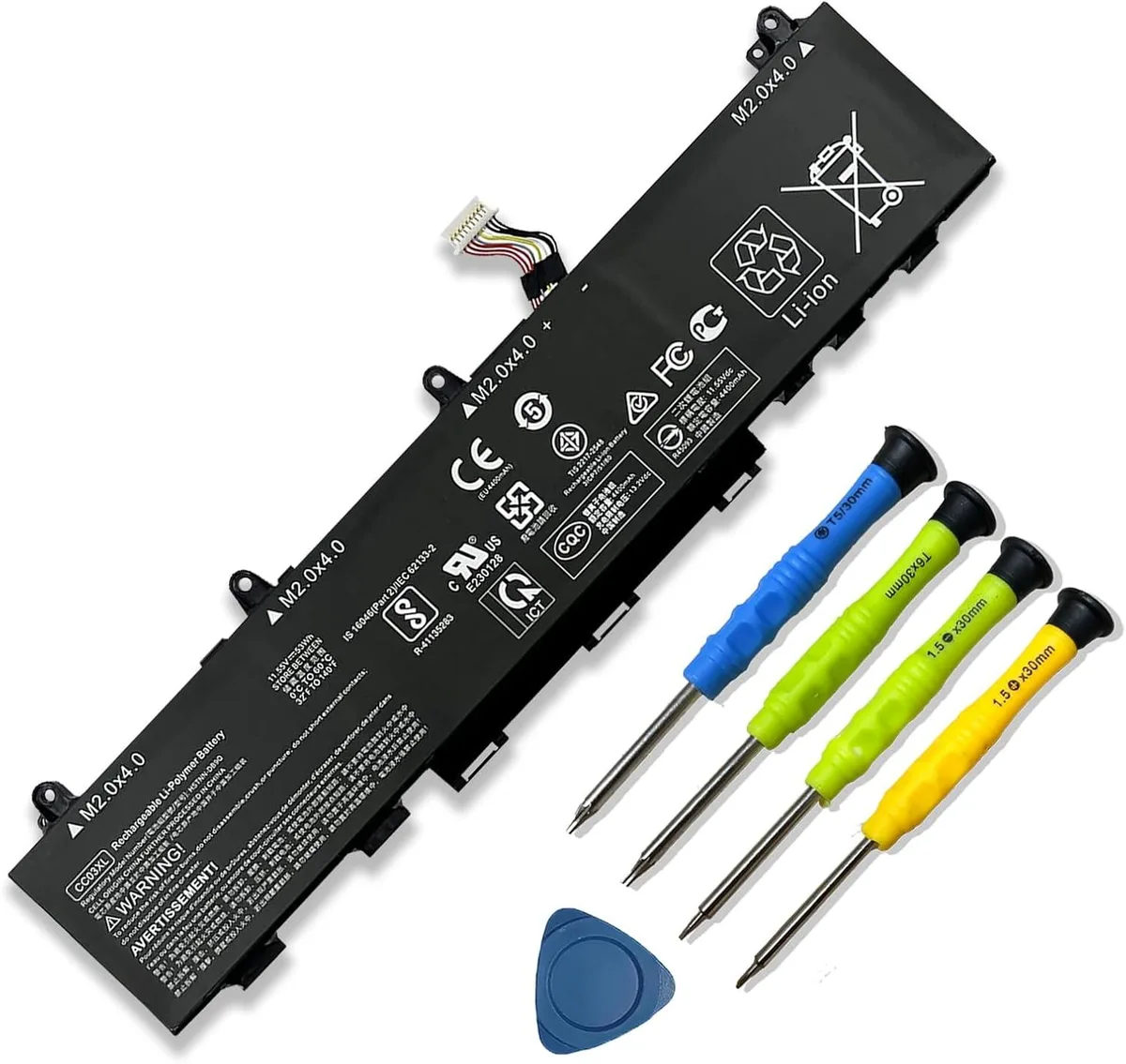 PISKEKAT PISKEKAT CC03XL 53Wh 11.55V laptop battery — product photo