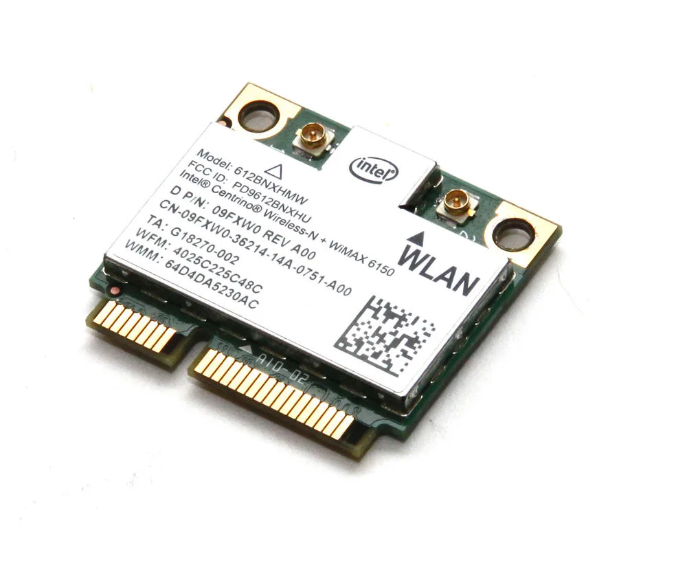 DELL DELL Inspiron N7110 17.3" Wireless WiFi Card 9FXW0 6150 — product photo