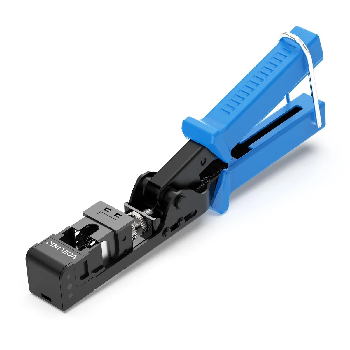Red Klein Tools punch-down tool with replaceable blade head