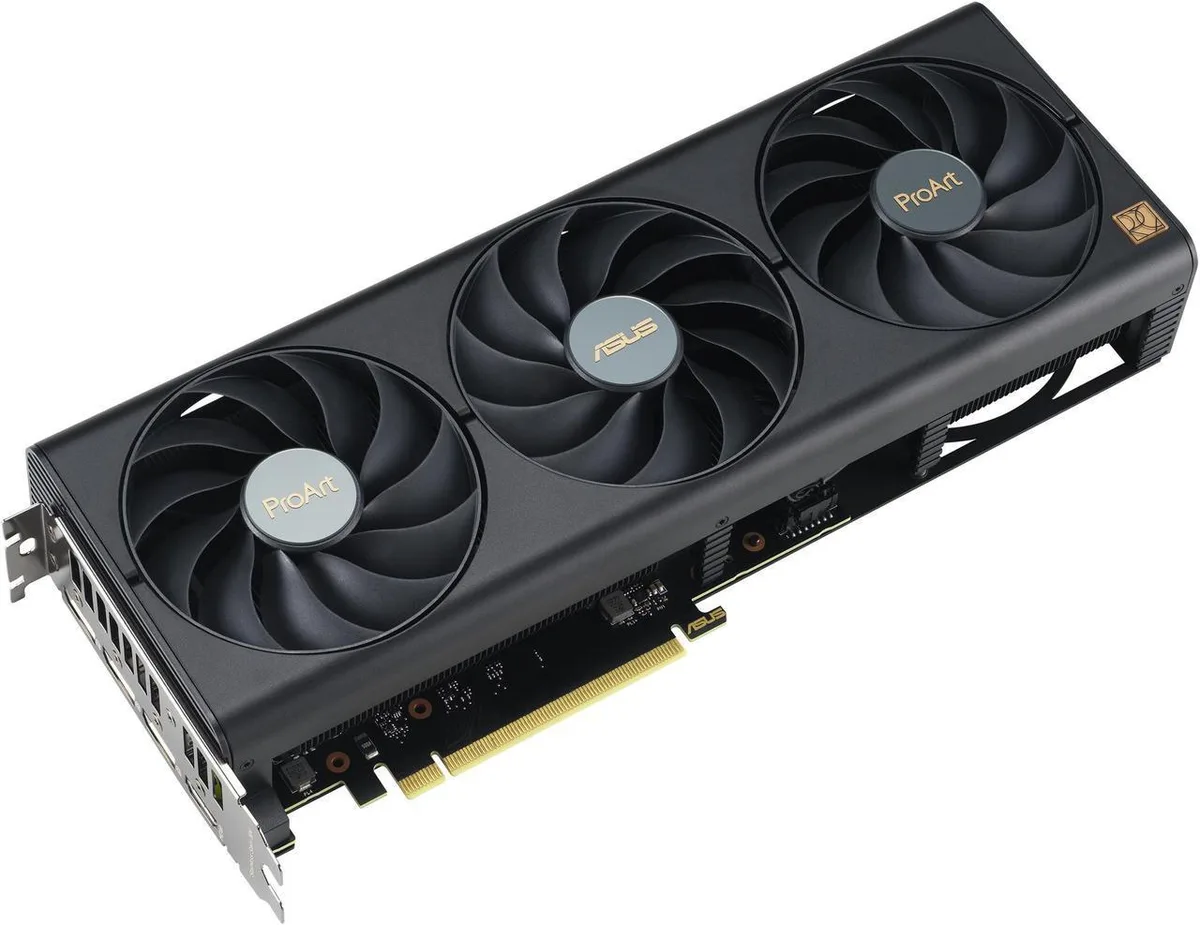ASUS ASUS ProArt GeForce RTX 4060 OC Edition 8GB GDDR6 graphics card — product photo