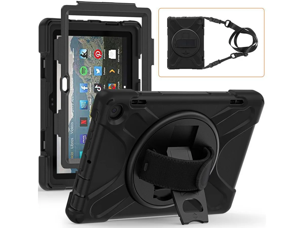 BONAEVER BONAEVER Fire HD 8 / Plus 12th Gen 8.0 inch Tablet Case Black — product photo