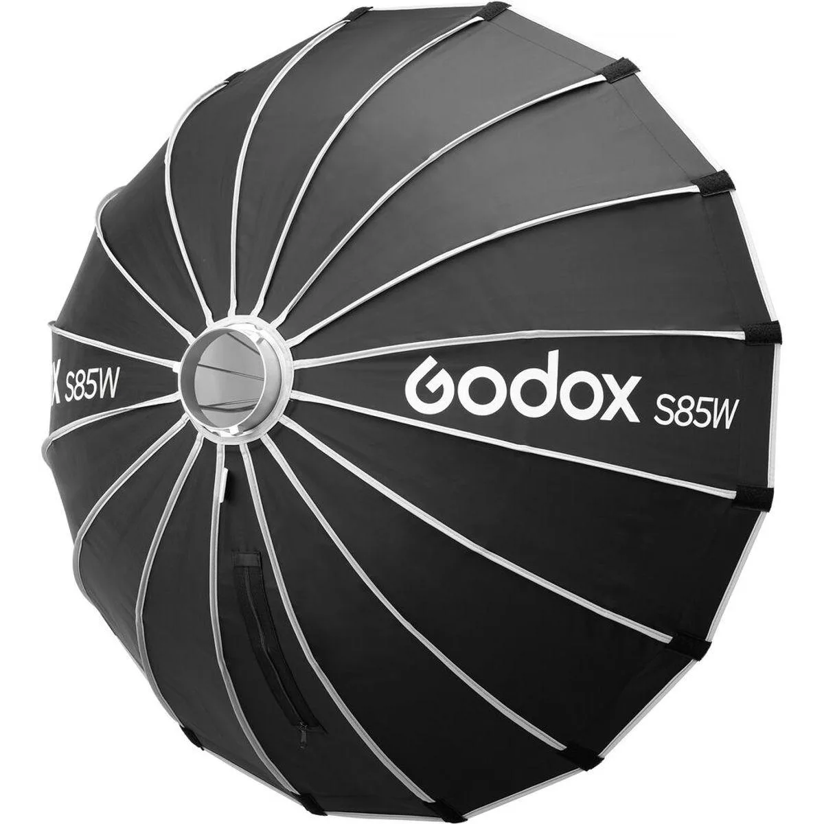 Godox Photo Equipment Co. Ltd Godox Photo Equipment Co. Ltd Bowens Mount Quick Release Umbrella Softbox 33.5" Black/White studio — product photo