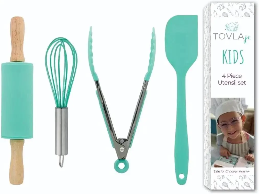 Tovla Tovla KN-VMI0-IRGB 4-Piece Kids Cooking Utensil Set — product photo