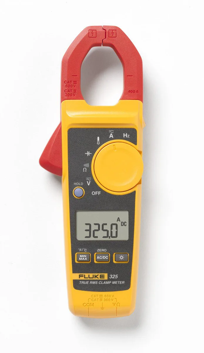 Fluke Fluke 325 Clamp Meter AC-DC TRMS 400A 600V measurement tool — product photo
