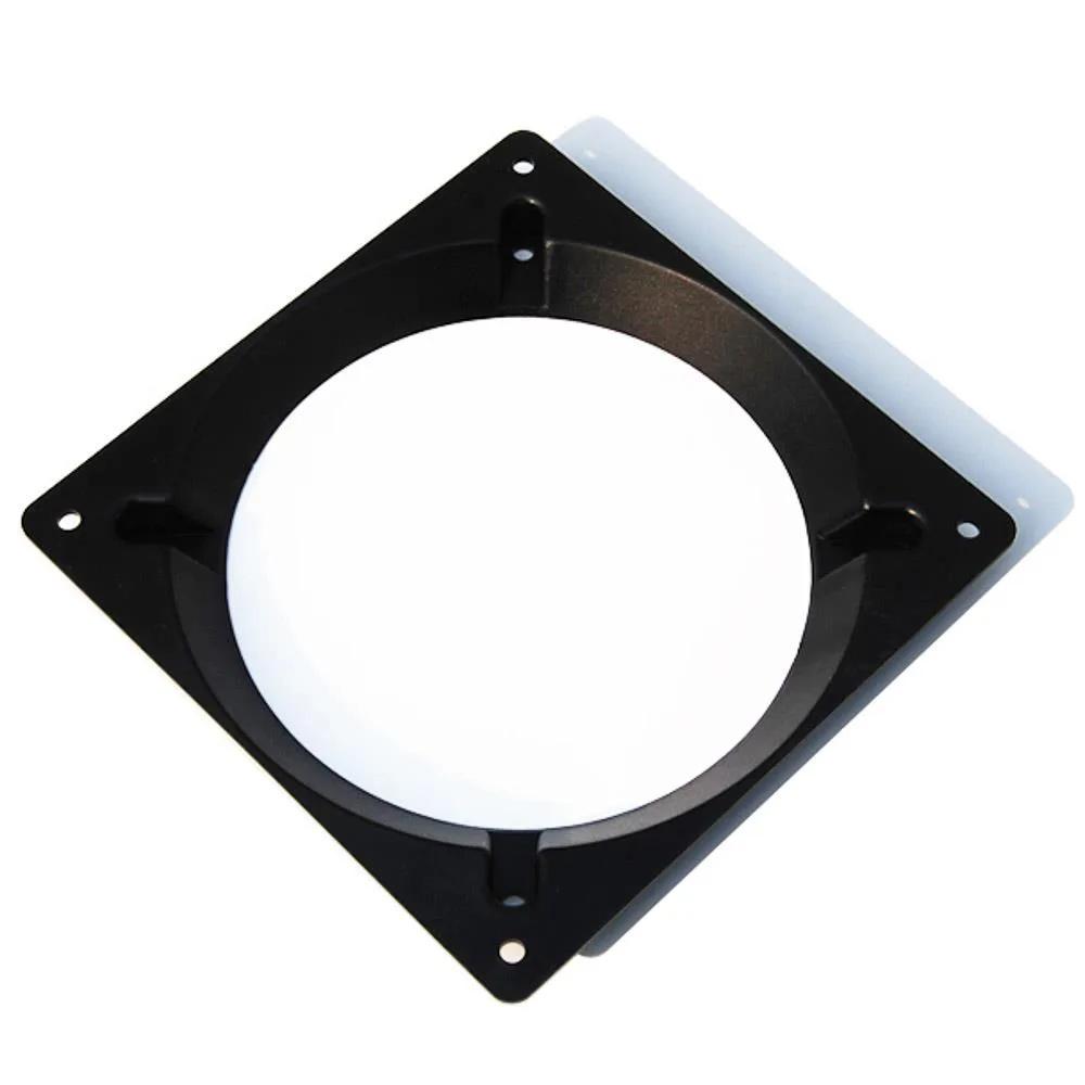 Bitspower Bitspower BP-FA140120-BK 140mm to 120mm Fan Adapter Black — product photo