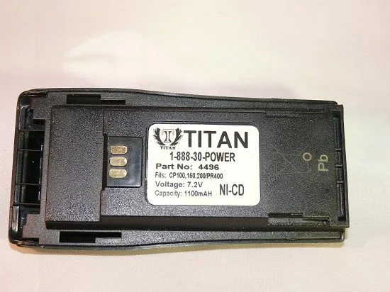 BatteryJack inc. BatteryJack inc. CP200 two-way radio NiCd battery 7.4V 2000mAh — product photo