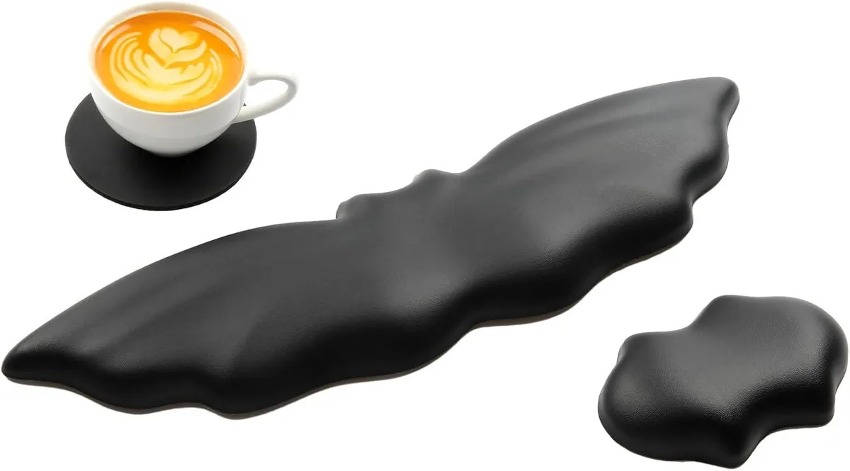 Emerson Emerson Halloween Bat Wrist Rest Set mouse pad — product photo