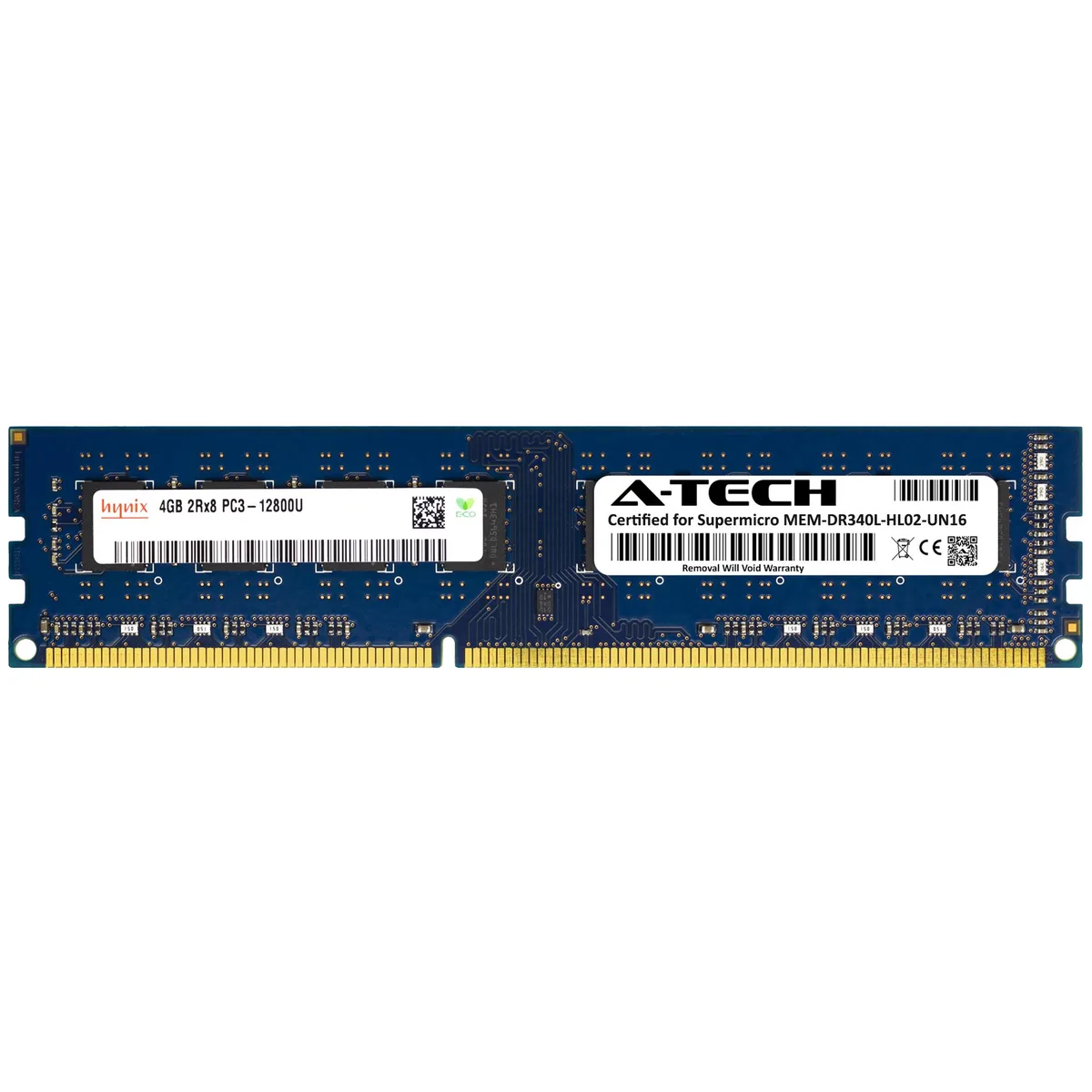 A-Tech A-Tech Supermicro Certified 4GB DDR3 1600 CL11 1.5V Non-ECC DIMM 240-Pin Desktop RAM — product photo
