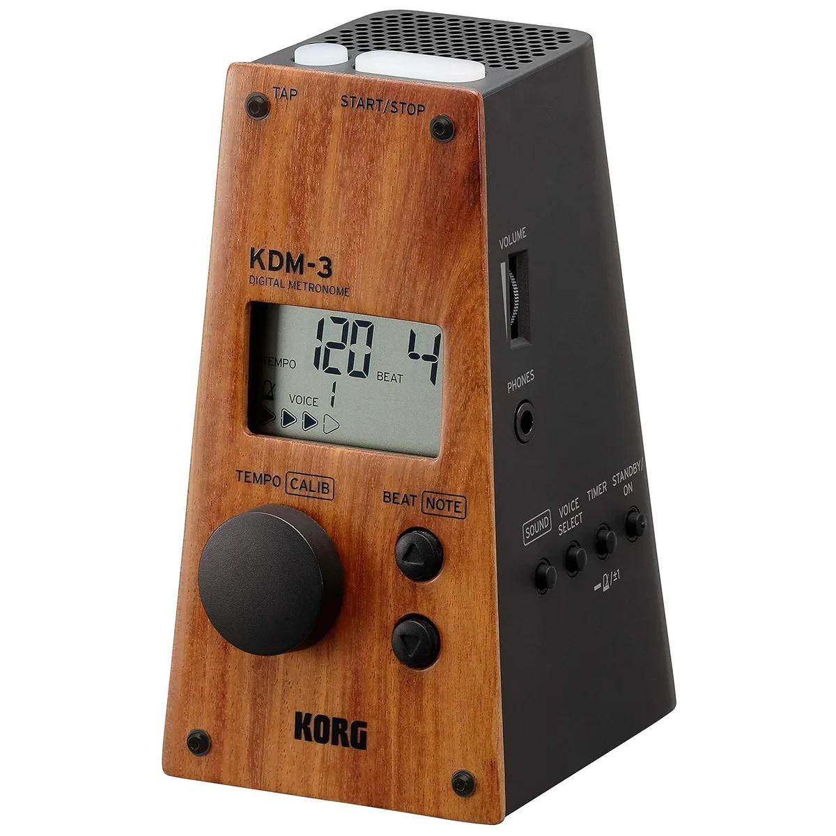 LORDWORLD LORDWORLD KDM-3 Digital Metronome Wood Panel — product photo