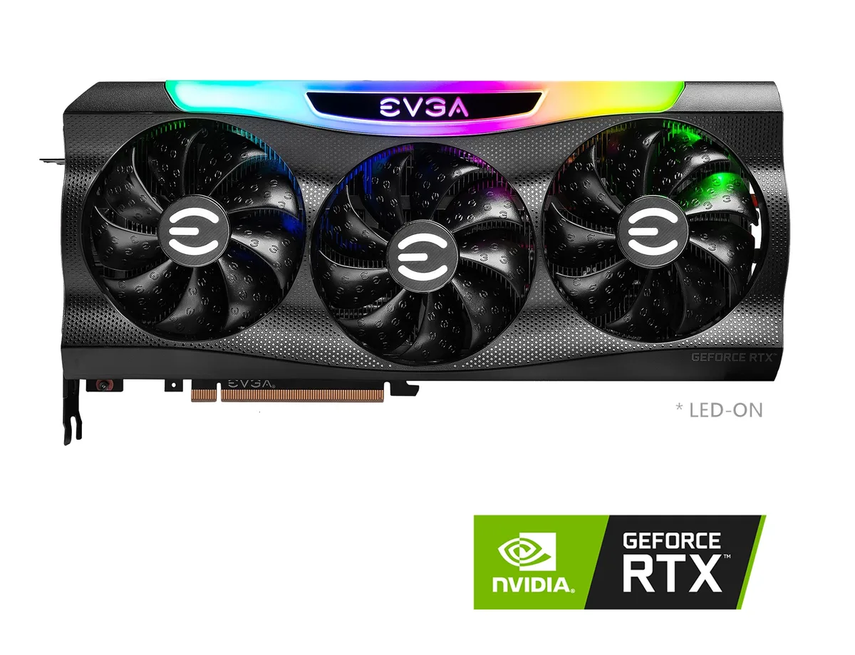EVGA EVGA GeForce RTX 3080 Ti FTW3 Ultra 12G-P5-3967-KR graphics card — product photo