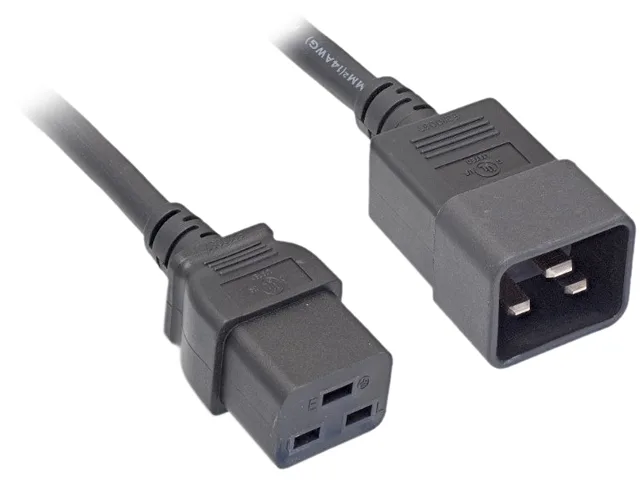 Nippon Labs Nippon Labs 30POW-10W1-14-19208 14 AWG C20 to C19 computer power cord 8 ft — product photo