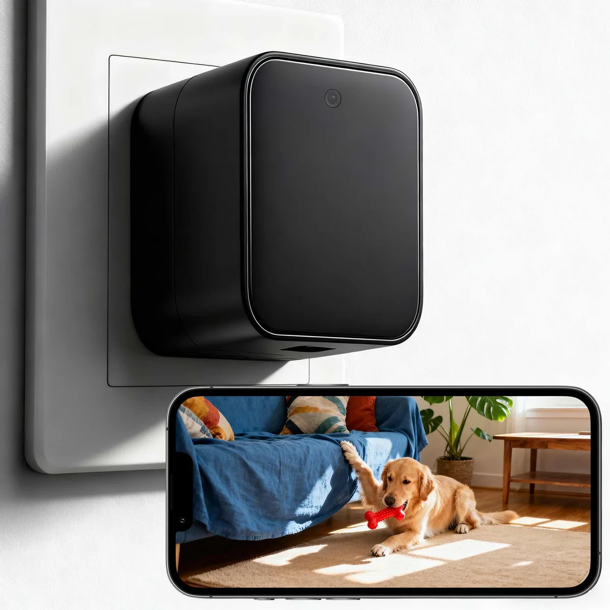  Clover 1080p USB Charger Camera WiFi 128GB — product photo