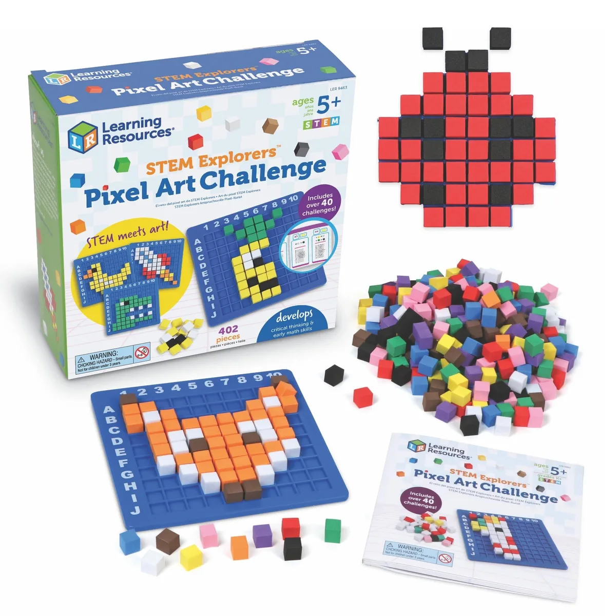 STEM Explorers Pixel Art Challenge LER9463 stem toy — product photo