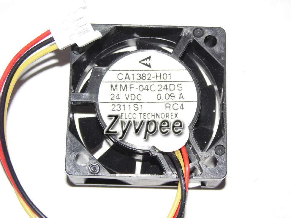 Zyvpee Zyvpee MMF-04C24DS RC4 40mm 24V 0.09A 3 Pin case fan — product photo