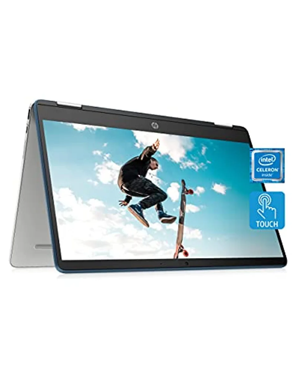 HP HP Chromebook 360 14a 2-in-1 Laptop Intel Celeron 4 GB RAM 32 GB eMMC 14.0" HD Chrome OS — product photo